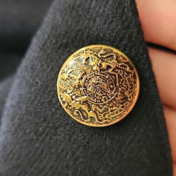 100% Wool Blazer Vintage Royal Button Alfred Dunnner Luxury Office Elegant - Picture 3 of 10